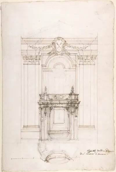 Project For A Chapel In The Church Of San Ciriaco Ancona
