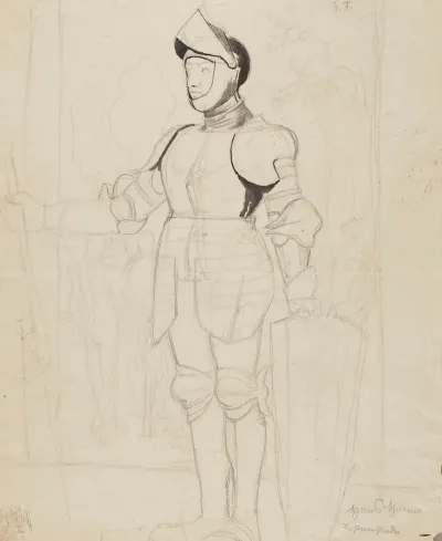 Project For A Composition Guardian In Front Of The Garden Of Love