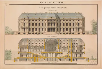 Project For A Headquarters Of A War Ministry