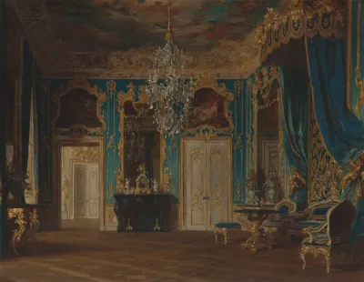Project For A Room For King Ludwig Ii 1854 1886 Of Bavaria