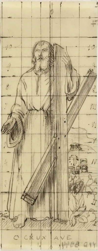 Projet De Dessin De Saint Andre Realise Pour Labbe Robineau Saint Andre Devant Un Paysage