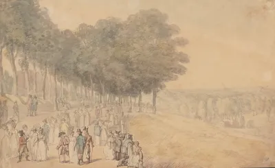 Promenade At Richmond Overlooking The River