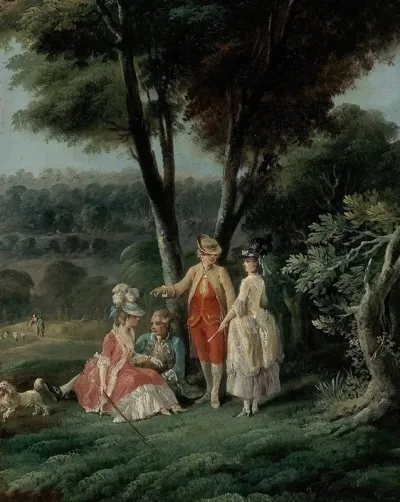 Promenade Dans Un Parc