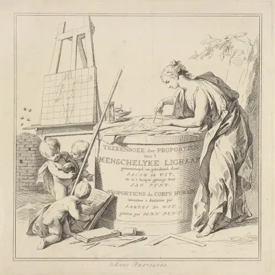 Proportions Du Corps Humain Title Page