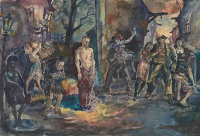 Prorok Scena Symboliczna