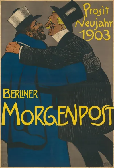 Prosit Neujahr 1903 Berliner Morgenpost