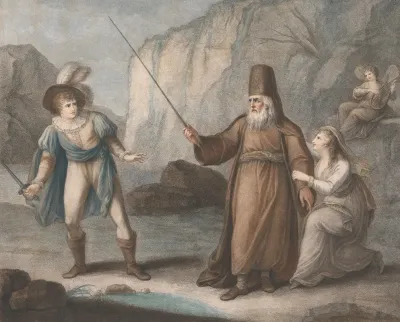 Prospero Disarming Ferdinand Act I Scene Ii