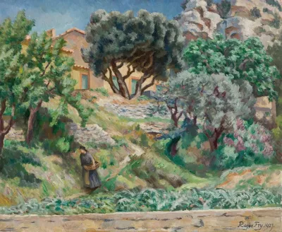 Provencal Landscape St Remy