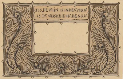 Proverb In Ornamental Frame