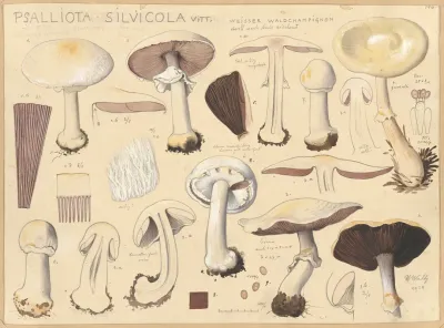 Psalliota Silvicola Vitt