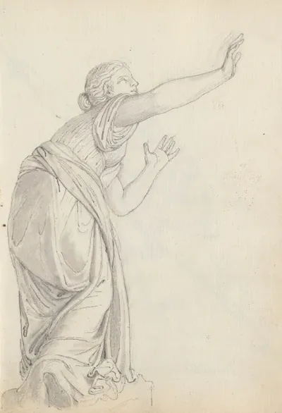 Psyche A Daughter Of Niobe From The Niobid Group Uffizi Florence