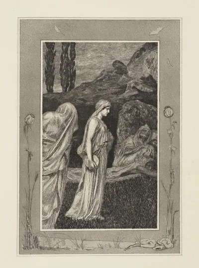 Psyche Im Tartarus Amor Und Psyche Opus V Blatt 39