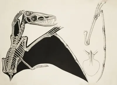 Pterosaur Forelimb And Sternum