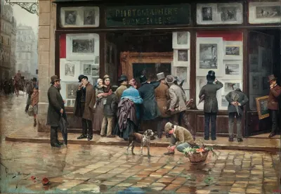 Public Exhibition Of A Picture