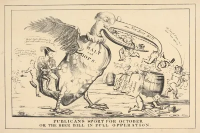 Publicans Sport For October Or The Beer Bill In Full Operation