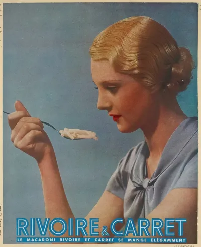 Publicite Pour Le Macaroni Rivoire Et Carret