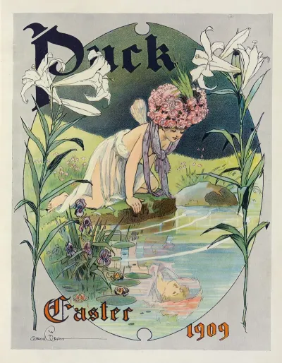 Puck Easter 1909 Psyche