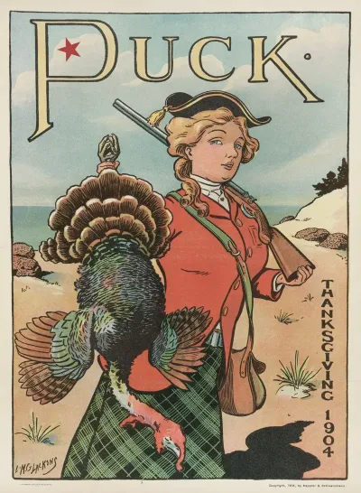 Puck Thanksgiving 1904