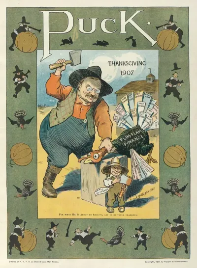 Puck Thanksgiving 1907
