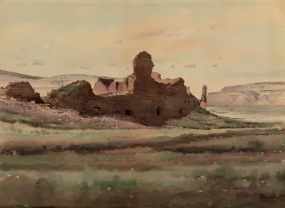 Pueblo Bonito Ruin Chaco Canyon New Mexico