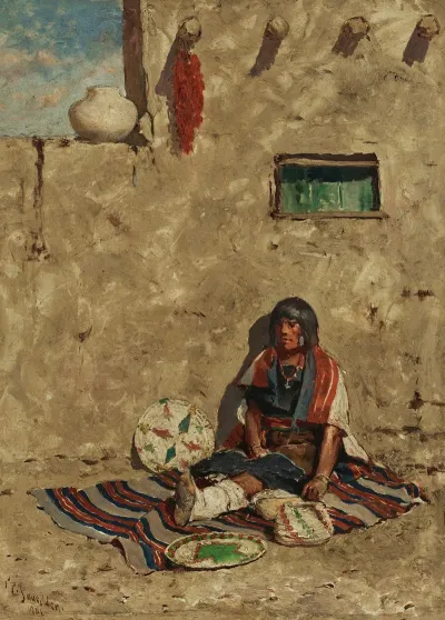 Pueblo Scene