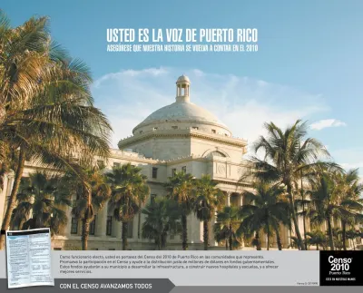 Puerto Rico Political Representation Poster
