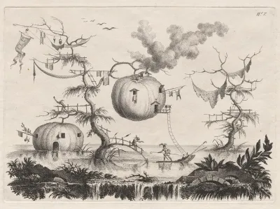 Pumpkins Used As Dwellings To Be Secure Against Wild Beasts