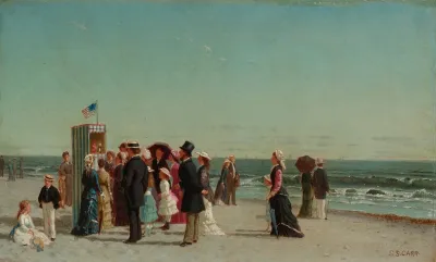 Punch And Judy Show On The Beach