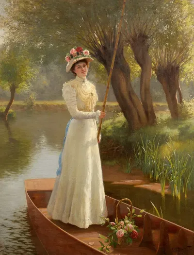 Punting On The Thames 3
