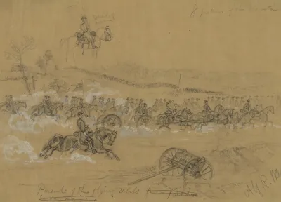 Pursuit Of The Flying Rebels From Yorktown Sunday Morning