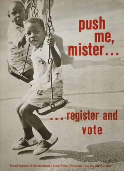 Push Me Mister Register And Vote