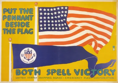 Put The Pennant Beside The Flag Both Spell Victory