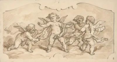 Putti At Play 3