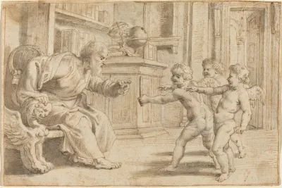 Putti Testing A Mans Perception Of Depth