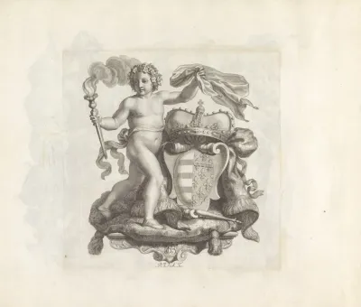 Putto Met Het Wapen Van Karel I Robert Van Hongarije