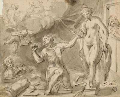 Pygmalion Verliebt Sich In Seine Statue