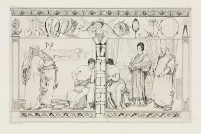 Pyramus Und Thisbe I Verworfene Platte Rettung Ovidischer Opfer Opus Ii Blatt 2 2a