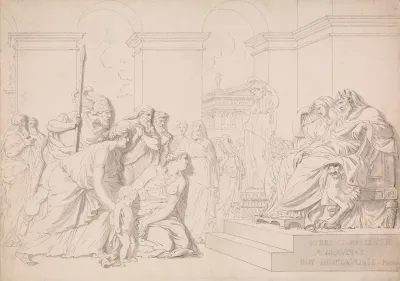 Pyrrhus In The House Of Glaucias