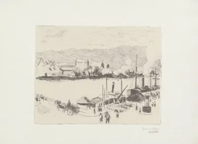 Quai Boieldieu A Rouen