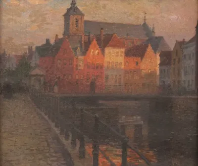 Quai De La Paille A Bruges