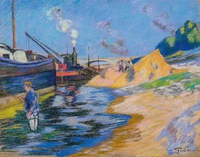 Quai De La Seine A Paris La Sabliere