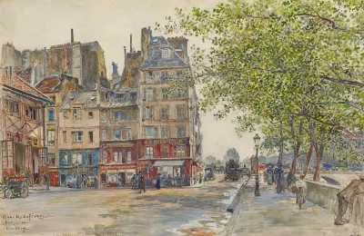 Quai Des Orfevres Paris 1906