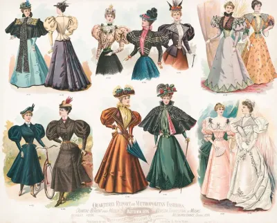 Quarterly Report Of Metropolitan Fashions Herbst 1896