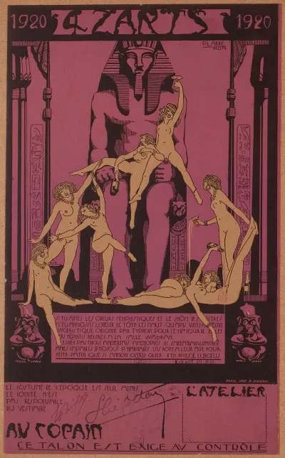 Quatzarts 12 Juillet 1920 A La Salle Wagram Theme De Leg