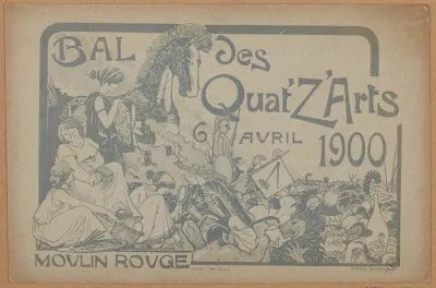 Quatzarts 6 Avril 1900 Au Moulin Rouge 2