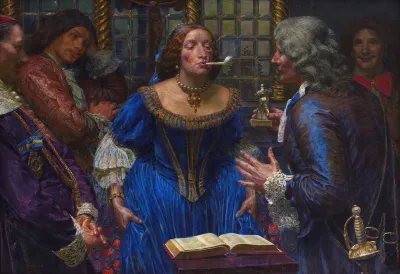 Queen Christina In Palazzo Corsini