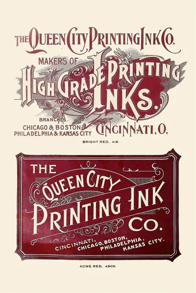 Queen City Inkbright Redacme Red