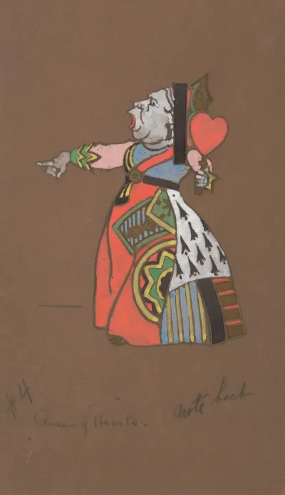 Queen Of Hearts Costume Design For Alice In Wonderland