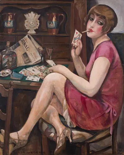 Queen Of Hearts Portrait Of Lili