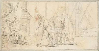 Queen Of Port City Receiving Envoys